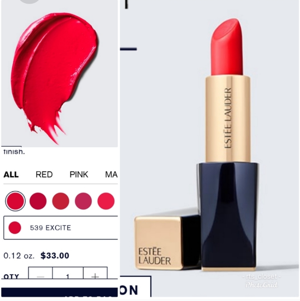 Estee Lauder Lipstick, Excite